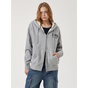 [후아유] 공용 Campus Boa Fur Hood Zip-up WHMZF4V22U