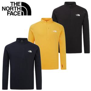 노스페이스 NT7LR98 남성 기본 반집업 긴팔티 오틀러 집티