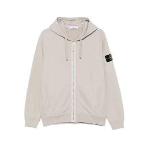 스톤 아일랜드 후드 티셔츠 K2S156100067S0A20V0061 PEARL GRAY