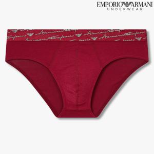 [엠포리오 아르마니 언더웨어]올오버 샤이니 밴드코튼 삼각브리프(0815311052)