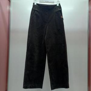 Destijl HC06 국내생산 스판 허리반밴딩 코듀로이 통와이드 패치골덴바지 D2543pt01B