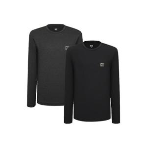 K2 남성 2SET BOOST 긴팔 기본 라운드 티셔츠 KMU25289-Z1