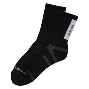 [와이드앵글]남성 TO 레터링 크루 삭스 Black(WMU25S02Z1)