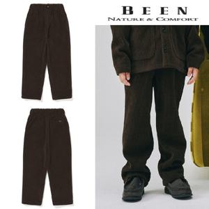 [빈BEEN]BZ63PT04BN 브라운 코듀로이 골지 배기팬츠
