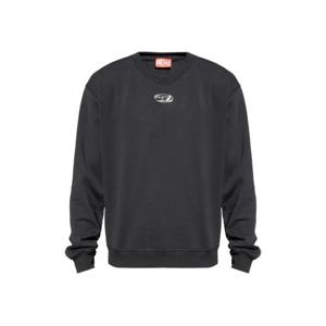 디젤 로고 장식 스웨트셔츠 A204460BKBW