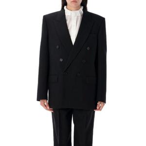 25FW 생로랑 블랙 울 블레이저 843367Y7B731000 TP565513693