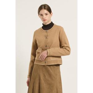 [비씨비지]스티치 배색 가디건 B5D9K177