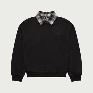 [행텐주니어]행텐틴즈 여아 백 브러쉬 체크 카라 탑_100(14540-1