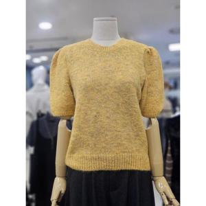 오조크 세이브존01 퍼프 라운드 반팔스웨터 FOTWCWR504P