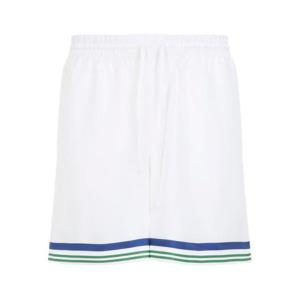 카사블랑카 숏팬츠 MAW25TR01201 SILKTWILL White