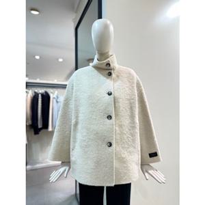 [CC콜렉트] 수리알파카 블렌드 하프 코트 (C254MSG502)