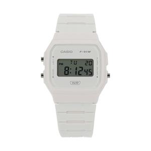 [카시오 CASIO] F-91WB-7ADF 공용 우레탄시계
