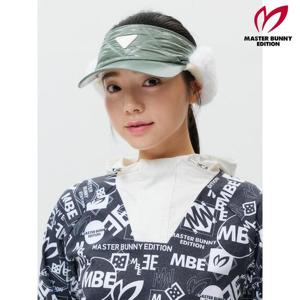 마스터바니  (421D4CP515) 여성 퀼팅 퍼 이어워머 썬바이저