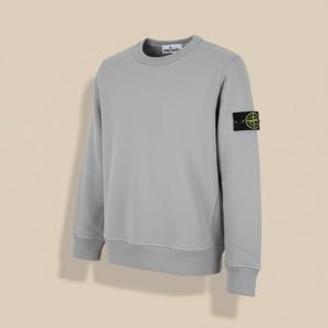 스톤아일랜드  스톤 키즈 와펜 패치 라운드넥 맨투맨(그레이) K2S16 6100001 S0A20 V0064