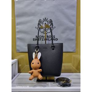 [몽크로스]BEST 몽크로스 토끼인형키링 포인트 토트백 WT68510(