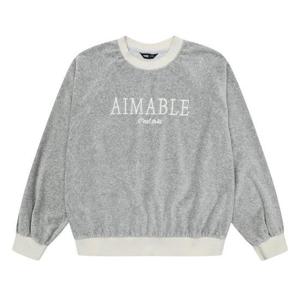 더센트럴 소이주니어 TC01 벨로아 맨투맨 셋업티 25W0781