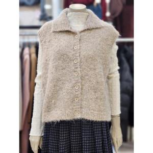 SOUP 세이브존07 카라넥 니트 베스트 OBBVKT1