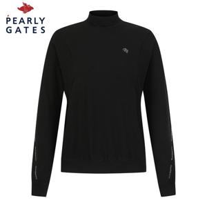 [파리게이츠] 여성 스마일 모크넥 긴팔 티셔츠