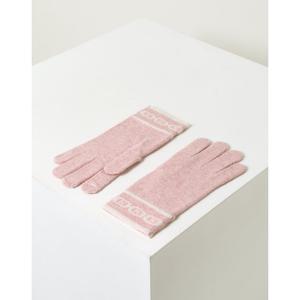 [헤지스]HIGV5F630P2_여성 핑크 짜임 울캐시미어혼방 장갑