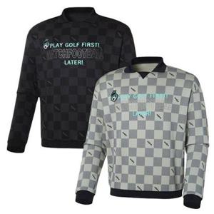 [와이드앵글]   WMU22273   남성 WG 체커보드 풋볼 티셔츠