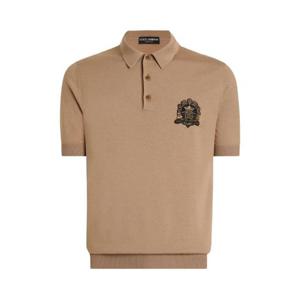 25 FW 돌체앤가바나 아플리케 반소매 폴로 셔츠 GXZ02ZJDVG8 TP446021497