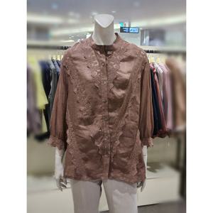 [트리아나][트리아나] 소고 레이스포인트 시스루블라우스AJ2BA20