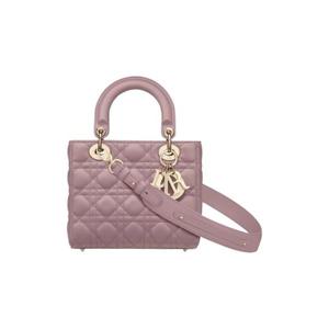 디올 스몰 레이디백 마이 ABC디올 백 까나쥬 램스킨 앤틱 핑크 M0538OCAL-M77P