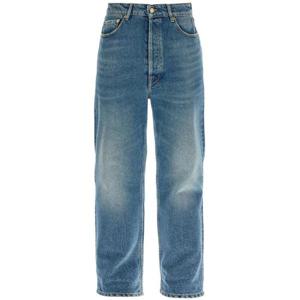 골든구스 스트레이트 팬츠 GMP00596P000621 50100 BLUE