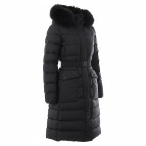 MONCLER 25FW KHLOESSE 후드 시어링 트리밍 롱 다운 재킷 (1C00013 53A5E 999) - B