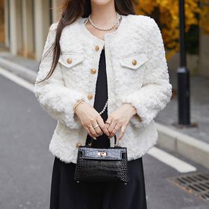 [올리비에스클로젯] 푸들 퍼 누빔안감 자켓_O2512JK608D