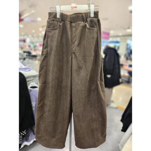 소이주니어 세이브존01 폴딩 코듀로이 본딩 와이드 팬츠 25w5252