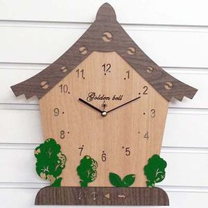 GB4771 하우스 벽시계 월넛 제조한국 벽시계 시계 거울시계 미러시계 원목시계