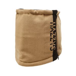 [헤지스골프]카멜 남성 니트 패딩 소재 배색 넥워머(HUMU5F702CM)