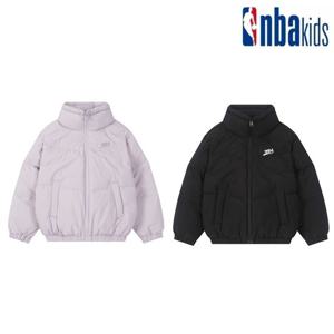 NBA키즈  하이넥 숏 패딩 점퍼 K254DW110P-GR