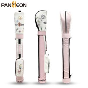 [판테온] NEW 프리미엄 싱글 파크골프 하프백(연핑크)