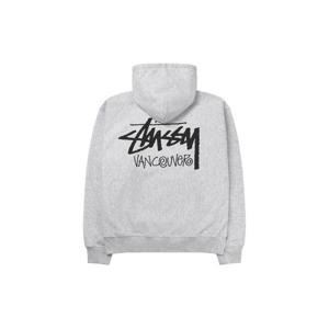 스투시 스탁 밴쿠버 집 후드 애쉬 헤더 3973989