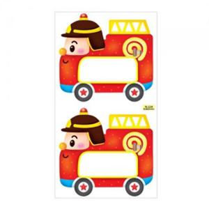 붕붕이름표스티커 시리즈1 4종택1