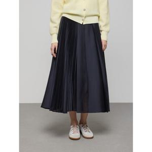 [듀엘]인버티드 플리츠 스커트_D252MSD037