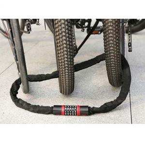 5자리 번호키 체인자물쇠/ 오토바이 자전거/ 도난방지 5자리 번호키 체인자물쇠 오토바이 자전거 도난방지