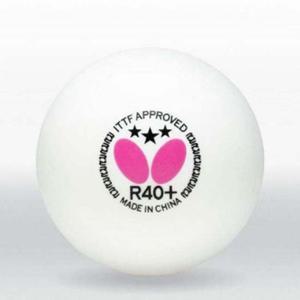 버터플라이 탁구공 연습구 탁구볼 플라스틱볼 3개입