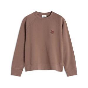 메종키츠네 볼드 폭스 헤드 패치 오버사이즈 스웨트셔츠 MM00304