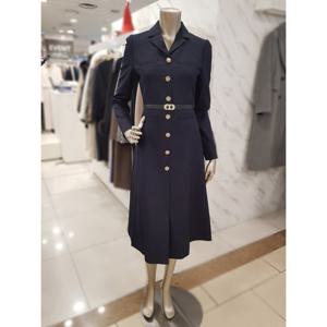 [미니멈]버튼 카라 A라인원피스 MYDAWO1140