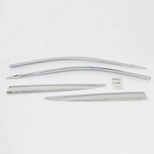 코나 크롬 썬바이저 빗물받이 윈도우 햇빛가리개 4P