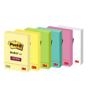 656 메모지 노트 3M 강한점착용 포스트잇 라인 플래그 점착메모지 팝업리필용 점착식메모지