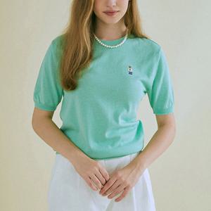 [후아유]스티브 반팔 스웨터 (WHKAC3713F-T)