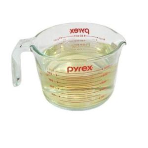 파이렉스 유리 계량컵 대 1000ml 눈금 저울컵