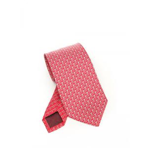 [SALVATORE FERRAGAMO] 라프리마 남성 실크 타이 351284784689 004 레드 /15