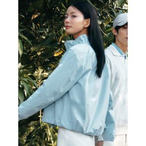 [빈폴골프][빈폴골프] 여성 안감 바람막이 점퍼 - 스카이 블루(B