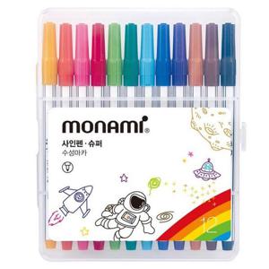 모나미 슈퍼 사인펜 12색