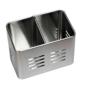 키친 스텐 수저통 물빠짐 수저통 수저꽂이 수저함 2칸